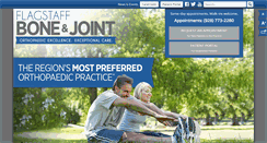 Desktop Screenshot of flagstaffboneandjoint.com